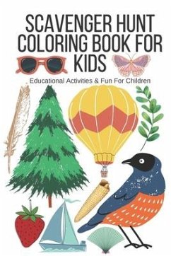 Scavenger Hunt Coloring Book for Kids - Bradley, Hallie