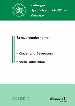 Leipziger Sportwissenschaftliche Beiträge (eBook, PDF)