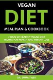 Vegan Diet Meal Plan & Cookbook: 7 Days of Vegan Diet Recipes for Health & Weight Loss (eBook, ePUB) Vegan Diet Meal Plan & Cookbook: 7 Days of Vegan Diet Recipes for Health & Weight Loss (eBook, ePUB)