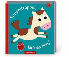 Cover Mein Filz-Fühlbuch: Trippeltrappel, kleines Pony!