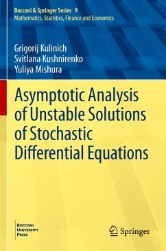 Asymptotic Analysis of Unstable Solutions of Stochastic Differential Equations - Kulinich, Grigorij;Kushnirenko, Svitlana;Mishura, Yuliya