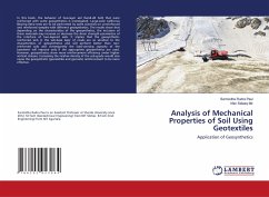 Analysis of Mechanical Properties of Soil Using Geotextiles