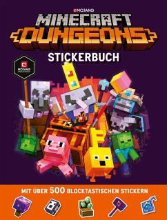 Minecraft Dungeons Stickerbuch - Minecraft