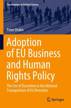 Adoption of EU Business and Human Rights Policy - Drahn, Peter