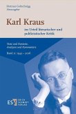 Karl Kraus im Urteil literarischer und publizistischer Kritik (eBook, PDF)