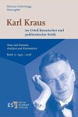 Karl Kraus im Urteil literarischer und publizistischer Kritik (eBook, PDF) Karl Kraus im Urteil literarischer und publizistischer Kritik (eBook, PDF)