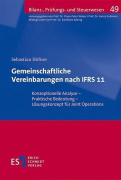 Gemeinschaftliche Vereinbarungen nach IFRS 11 (eBook, PDF) - Höfner, Sebastian