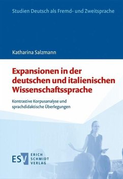 Expansionen in der deutschen und italienischen Wissenschaftssprache (eBook, PDF) - Salzmann, Katharina
