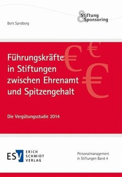 Führungskräfte in Stiftungen zwischen Ehrenamt und Spitzengehalt (eBook, PDF) - Mecking, Christoph; Sandberg, Berit