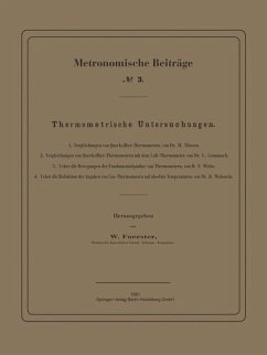 Cover Thermometrische Untersuchungen (eBook, PDF)