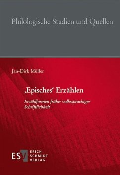 'Episches' Erzählen (eBook, PDF) - Müller, Jan-Dirk