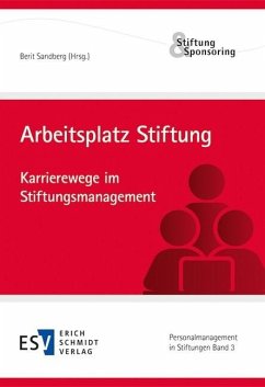 Arbeitsplatz Stiftung (eBook, PDF)