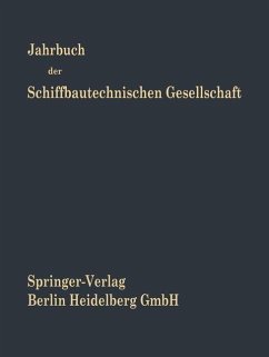 Cover Jahrbuch der Schiffbautechnischen Gesellschaft (eBook, PDF)