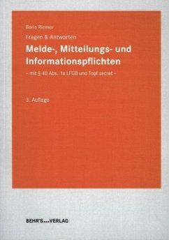 Cover Melde-, Mitteilungs- und Informationspflichten