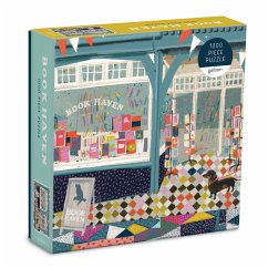 Book Haven 1000 Piece Puzzle In Square Box - Galison