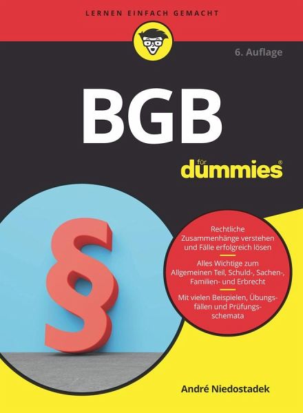 BGB für Dummies von André Niedostadek - Fachbuch - bücher.de