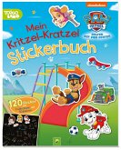 PAW Patrol Mein Kritzel-Kratzel Stickerbuch mit Bambus-Stick