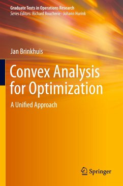 Convex Analysis for Optimization - Brinkhuis, Jan
