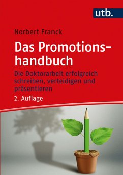 Das Promotionshandbuch - Franck, Norbert