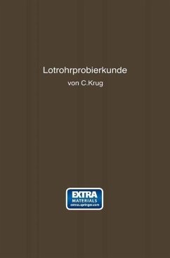 Lötrohrprobierkunde (eBook, PDF) - Krug, Carl