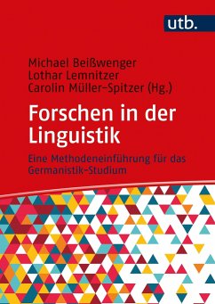 Forschen in der Linguistik - Beißwenger, Michael