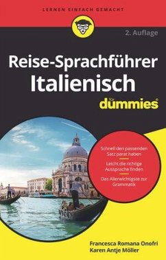 Reise-Sprachführer Italienisch für Dummies A2 - Romana Onofri, Francesca;Möller, Karen Antje