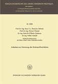 Arbeiten zur Normung der Sinterprüfverfahren (eBook, PDF)