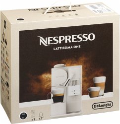 Cover Nespresso Lattissima One EN 510.B by Delonghi, black