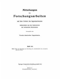 Mitteilungen über Forschungsarbeiten (eBook, PDF) - Riedel, Friedrich