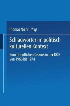 Schlagwörter im politisch-kulturellen Kontext (eBook, PDF) - Niehr, Thomas