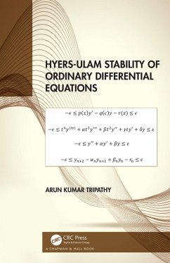 Hyers-Ulam Stability of Ordinary Differential Equations (eBook, PDF) - Tripathy, Arun Kumar