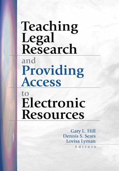 Cover Teaching Legal Research and Providing Access to Electronic Resources (eBook, ePUB)