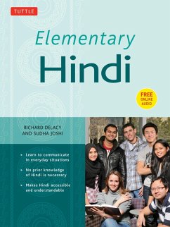 Elementary Hindi (eBook, ePUB) - Delacy, Richard; Joshi, Sudha