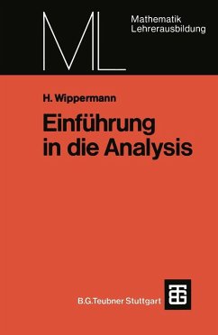 Einführung in die Analysis (eBook, PDF) - Wippermann, Heinrich