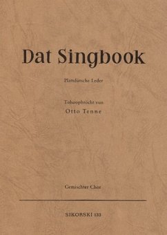Cover Dat Singbook - Plattdütsche Lieder für gem Chor