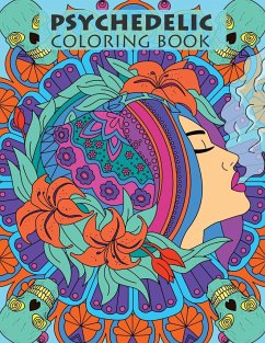 Psychedelic Coloring Book For Adults - Tokes, Tasha