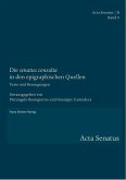 Die 'senatus consulta' in den epigraphischen Quellen (eBook, PDF)