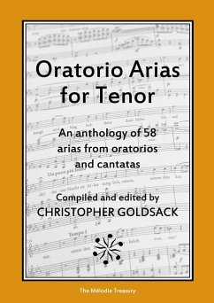 Oratorio Arias for Tenor