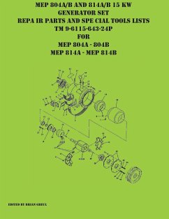 MEP 804A/B and 814A/B 15 KW Generator Set Repair Parts and Special Tools Lists TM 9-6115-643-24P for MEP 804A 804 B MEP 814A 814B