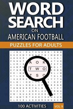 Word Search on American Football: Puzzles for Adults - Publishing, Acr