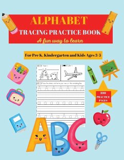 Alphabet Practice Tracing Book - Clarke, Andrea D.