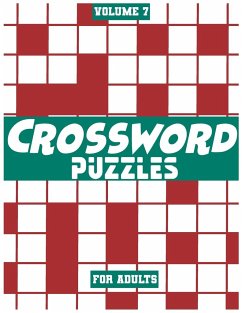 Crossword Puzzles For Adults, Volume 7 - Books, Fun Activity