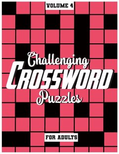 Challenging Crossword Puzzles For Adults - Books, Fun Activity
