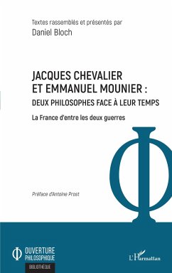 Jacques Chevalier et Emmanuel Mounier - Bloch, Daniel