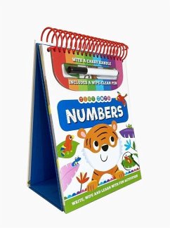 Tiny Tots Numbers: Wipe Clean Book with Carry Handle and Easel - Igloobooks
