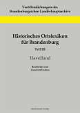 Historisches Ortslexikon für Brandenburg, Teil III, Havelland