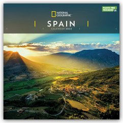 National Geographic Spain - Spanien 2022 - 12-Monatskalender - Carousel Calendar