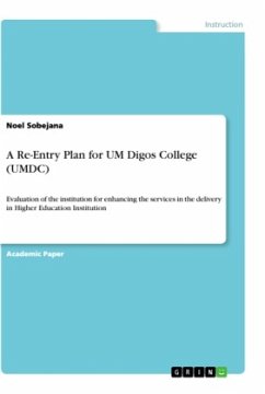 A Re-Entry Plan for UM Digos College (UMDC)