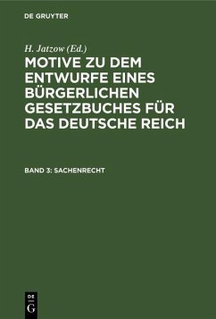 Sachenrecht (eBook, PDF)