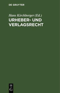 Urheber- und Verlagsrecht (eBook, PDF)